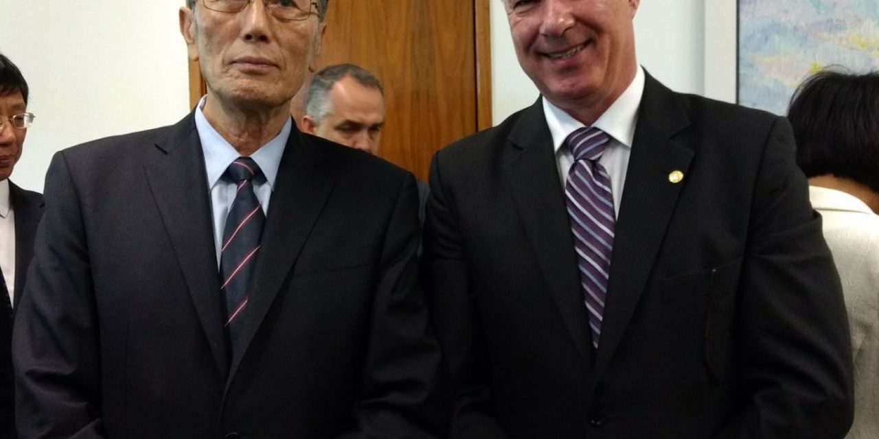 Herculano recebe vice-presidente da Assembleia da China